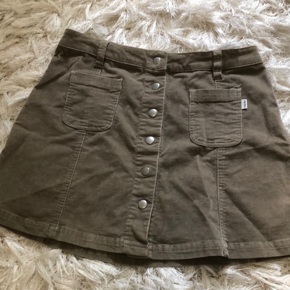 Rhythm Button Up Skirt